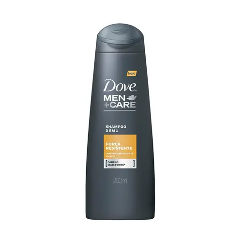 SHAMPOO DOVE MEN CARE 2 EM 1 FORÇA RESISTENTE 200ML
