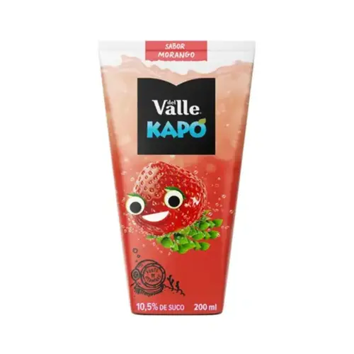 SUCO KAPO DE MORANGO 200ML