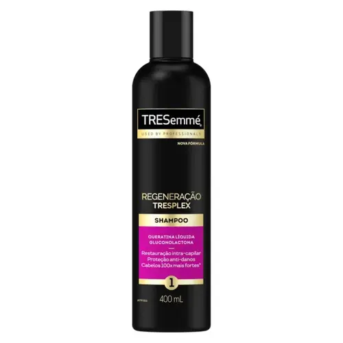 SHAMPOO TRESEMME TRESPLEX REGENERAÇÃO 400ML