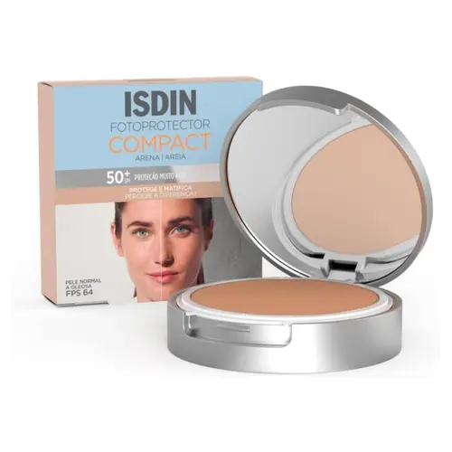 PROTETOR SOLAR FACIAL ISDIN FPS 50 PO COMPACTO 10G