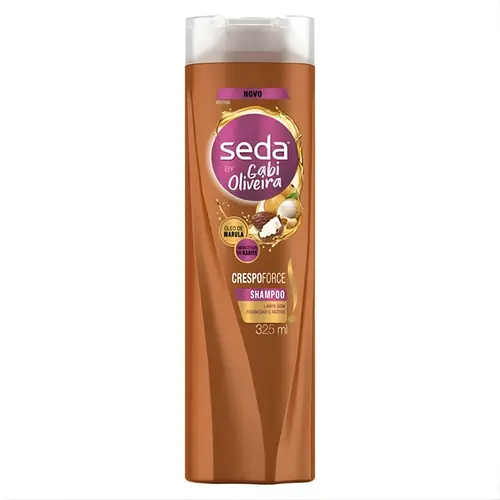SHAMPOO SEDA CRESPOFORÇA - HIDRATAÇÃO E NUTRIÇÃO 325ML