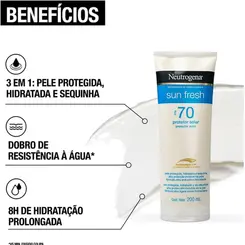 NEUTROGENA PROTETOR SOLAR CORPORAL SUN FRESH FPS70 200ML