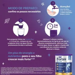FORTINI PLUS 400G BAUNILHA
