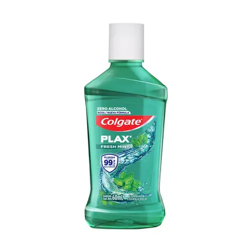 ENXAGUANTE BUCAL COLGATE PLAX FRESH MINT 60ML