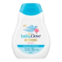 SHAMPOO DOVE BABY HIDRATAÇÃO ENRIQUECIDA 200ML