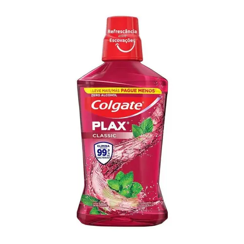 ENXAGUANTE BUCAL COLGATE PLAX CLASSIC 500ML