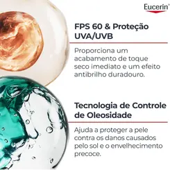 PROTETOR SOLAR FACIAL EUCERIN OIL CONTROL FPS60 52G