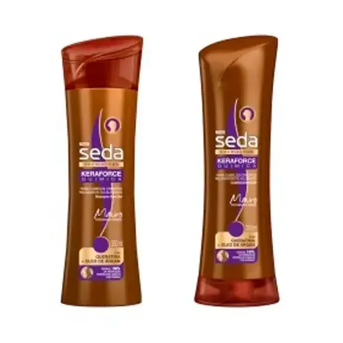 KIT SEDA SHAMPOO E CONDICIONADOR KERAFORCE