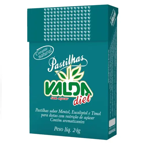 VALDA PASTILHAS DIET 24G