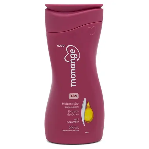 HIDRATANTE MONANGE EXTRATO DE OLIVA 200ML