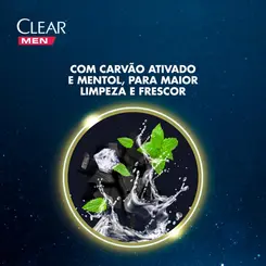 SHAMPOO ANTICASPA CLEAR MEN LIMPEZA PROFUNDA 400ML