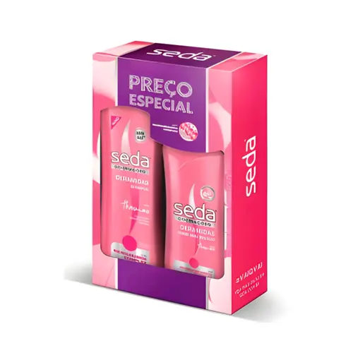 KIT SEDA  CERAMIDAS SHAMPOO +CREME DE PENTEAR