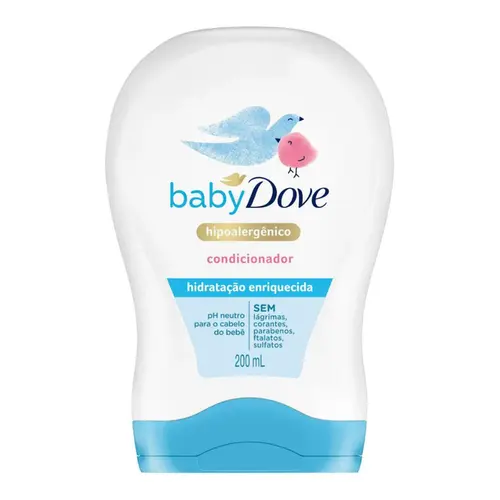CONDICIONADOR DOVE BABY HIDRATAÇÃO ENRIQUECIDA 200ML