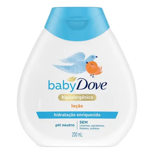 HIDRATANTE DOVE BABY HIDRATAÇÃO ENRIQUECIDA 200ML