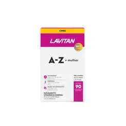 MULTIVITAMINICO LAVITAN AZ MAIS MULHER COM 90 COMPRIMIDOS
