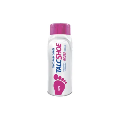TALCO PÉS TALCSHOE ROSES WOMAN C/100GR