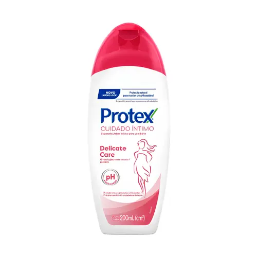 SABONETE LIQUIDO INTIMO PROTEX DELICATE 200ML