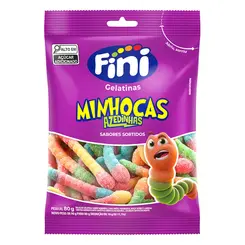 BALAS FINI MINHOCAS CITRICAS 80G