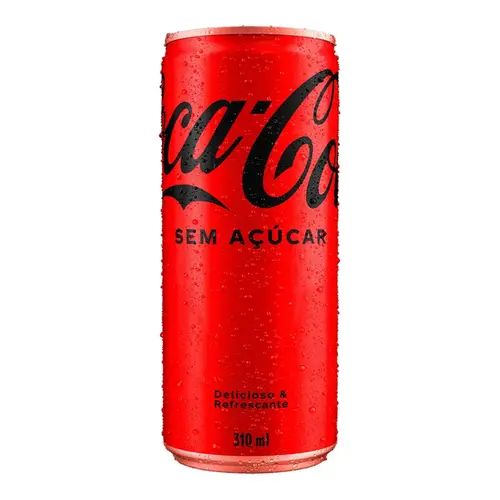 REFRIGERANTE COCA COLA ZERO LATA 310ML