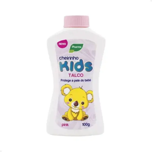 TALCO CHEIRINHO KIDS PINK 100G