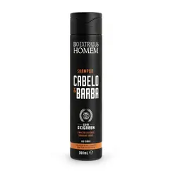 SHAMPOO CABELO E BARBA HOMEM 300ML BIO EXTRATUS