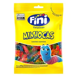 BALAS FINI MINHOCAS 80G