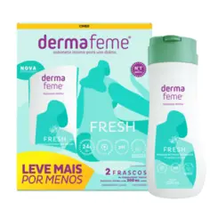 KIT SABONETE INTIMO DERMAFEME FRESH 2 UNIDADES