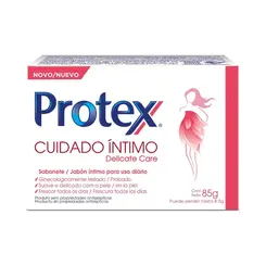 SABONETE EM BARRA INTIMO PROTEX DELICATE CARE 85G