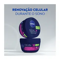 CREME HIDRATANTE FACIAL NOTURNO NIVEA 100G – HIDRATAÇÃO PROFUNDA NOTURNA NIVEA