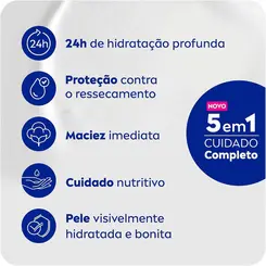 HIDRATANTE PARA BANHO NIVEA MILK 250ML