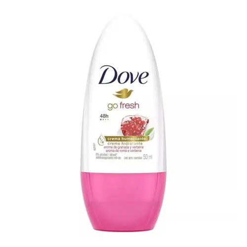 DESODORANTE ROLL ON DOVE GO FRESH ROMA E VERBENA 50ML