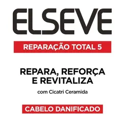 KIT ELSEVE REPARAÇÃO TOTAL 5 SHAMPOO 375ML + CONDICIONADOR 170ML