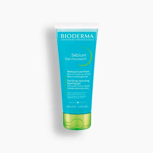 BIODERMA SEBIUM GEL MOUSSANT GEL DE LIMPEZA PARA PELE OLEOSA 100ML