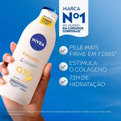 HIDRATANTE NIVEA FIRMADOR Q10 + VITAMINA C 400ML