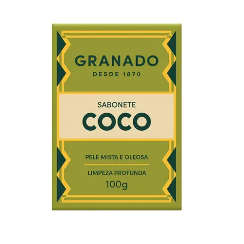 SABONETE EM BARRA GRANADO COCO 100G