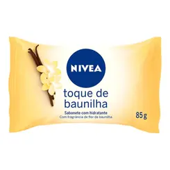 SABONETE EM BARRA NIVEA HIDRATANTE TOQUE DE BAUNILHA 85G