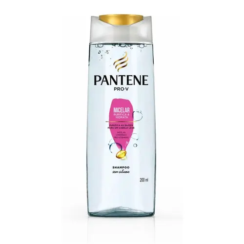SHAMPOO PANTENE MICELAR PURIFICA E HIDRATA 200ML