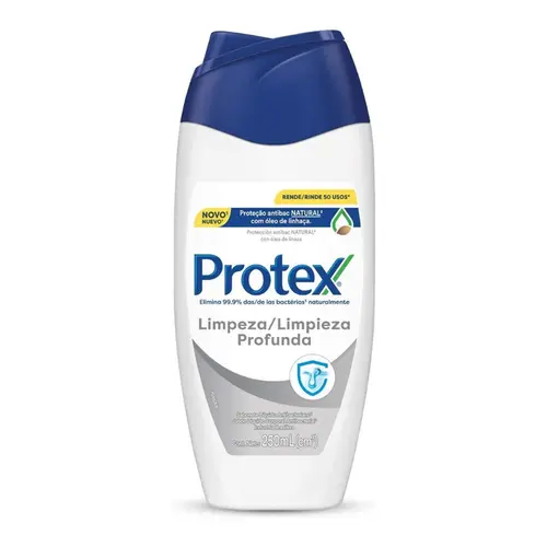 SABONETE LIQUIDO PROTEX LIMPEZA PROFUNDA 250ML