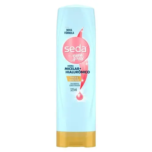 CONDICIONADOR SEDA LIMPEZA MICELAR BY NIINA SECRETS 325ML