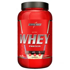 NUTRI WHEY PROTEIN INTEGRALMEDICA SABOR BAUNILHA 907G