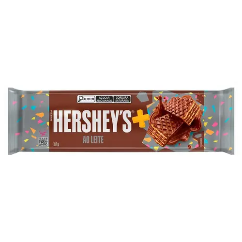 HERSHEYS WAFER COM CHOCOLATE AO LEITE 102G