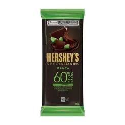 BARRA DE CHOCOLATE HERSHEYS SPECIAL DARK MENTA 60% 85G