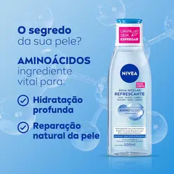 AGUA MICELAR NIVEA REFRESCANTE SOLUÇAO DE LIMPEZA 7 EM 1 200ML