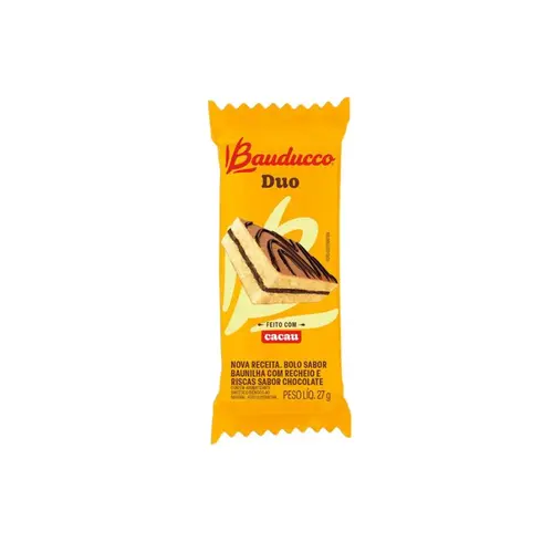 BOLINHO BAUDUCCO DUO CHOCOLATE 27G