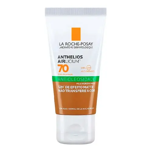 PROTETOR SOLAR FACIAL FPS70 LA ROCHE POSAY ANTHELIOS AIRLICIUM MORENA 50G