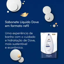 SABONETE LIQUIDO DOVE ORIGINAL NUTRIÇAO PROFUNDA REFIL 200ML