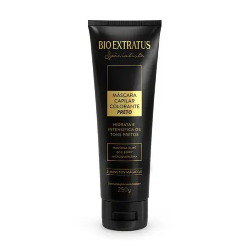 MASCARA CONDICIONANTE BIO EXTRATUS COLORANTE PRETO 250G