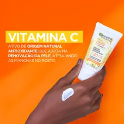 PROTETOR SOLAR HIDRATANTE FACIAL GARNIER MATTE VITAMINA C FPS30 40G