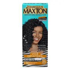 TINTURA MAXTON 1.110 PRETO INTENSO PROFUNDO