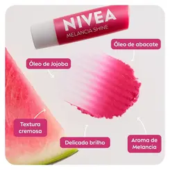 HIDRATANTE LABIAL NIVEA MELANCIA SHINE 4,8G